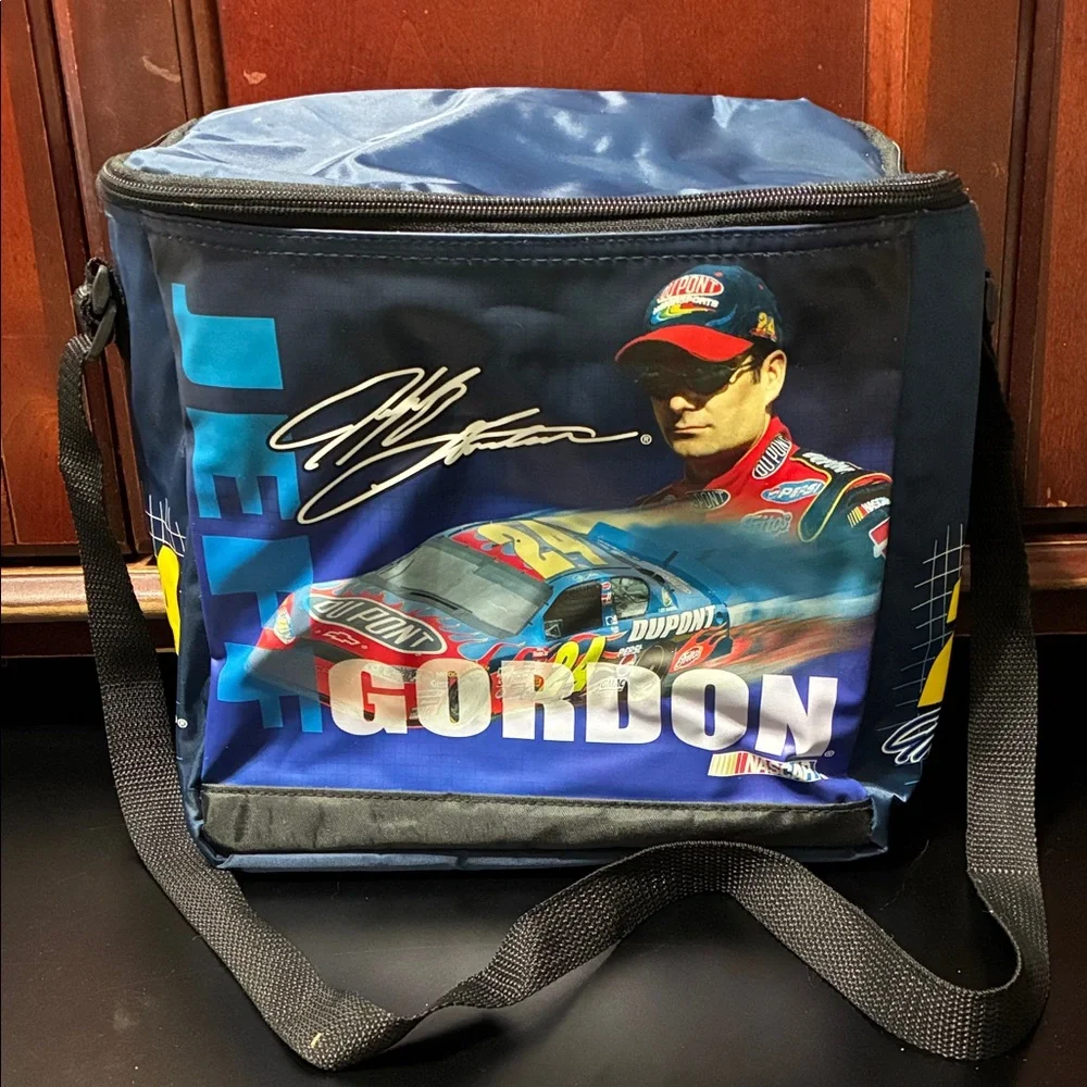 Jeff Gordon Blue and Black soft Cooler Bag